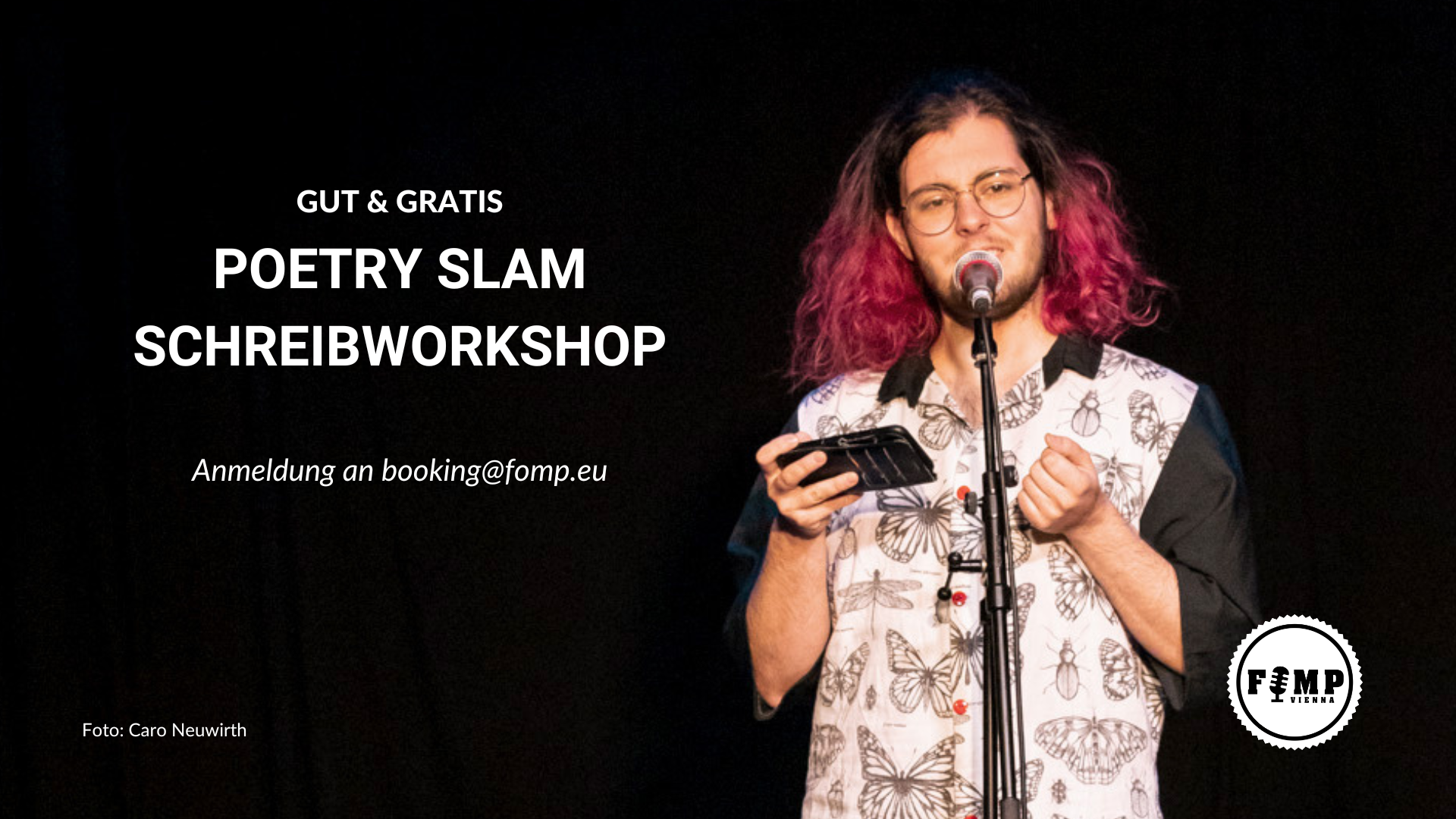 Gut & Gratis - Poetry Slam Schreibworkshop