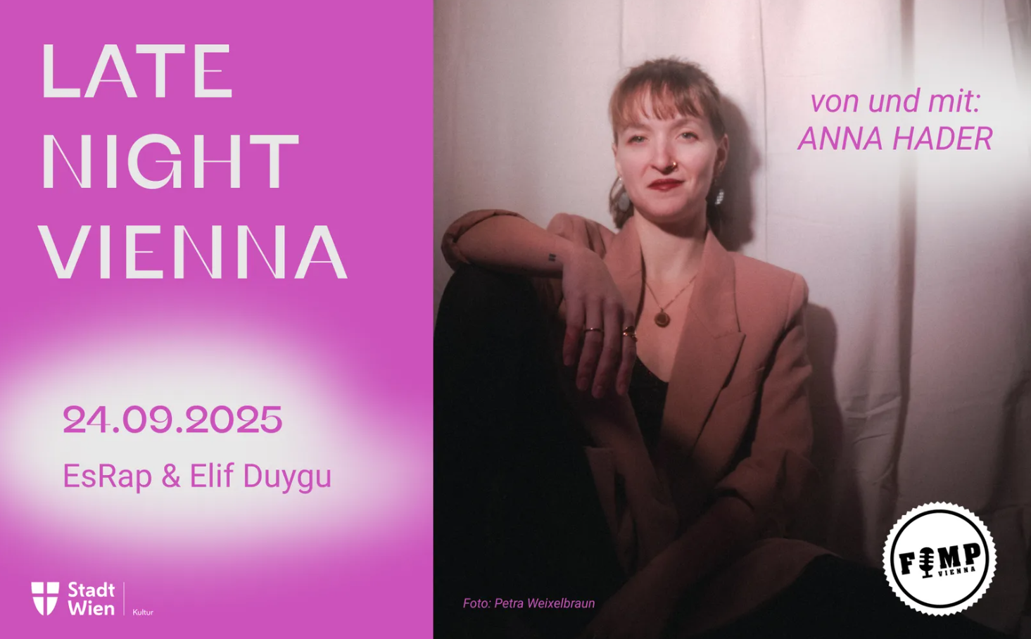 Late Night Vienna - mit EsRap und Elif Duygu