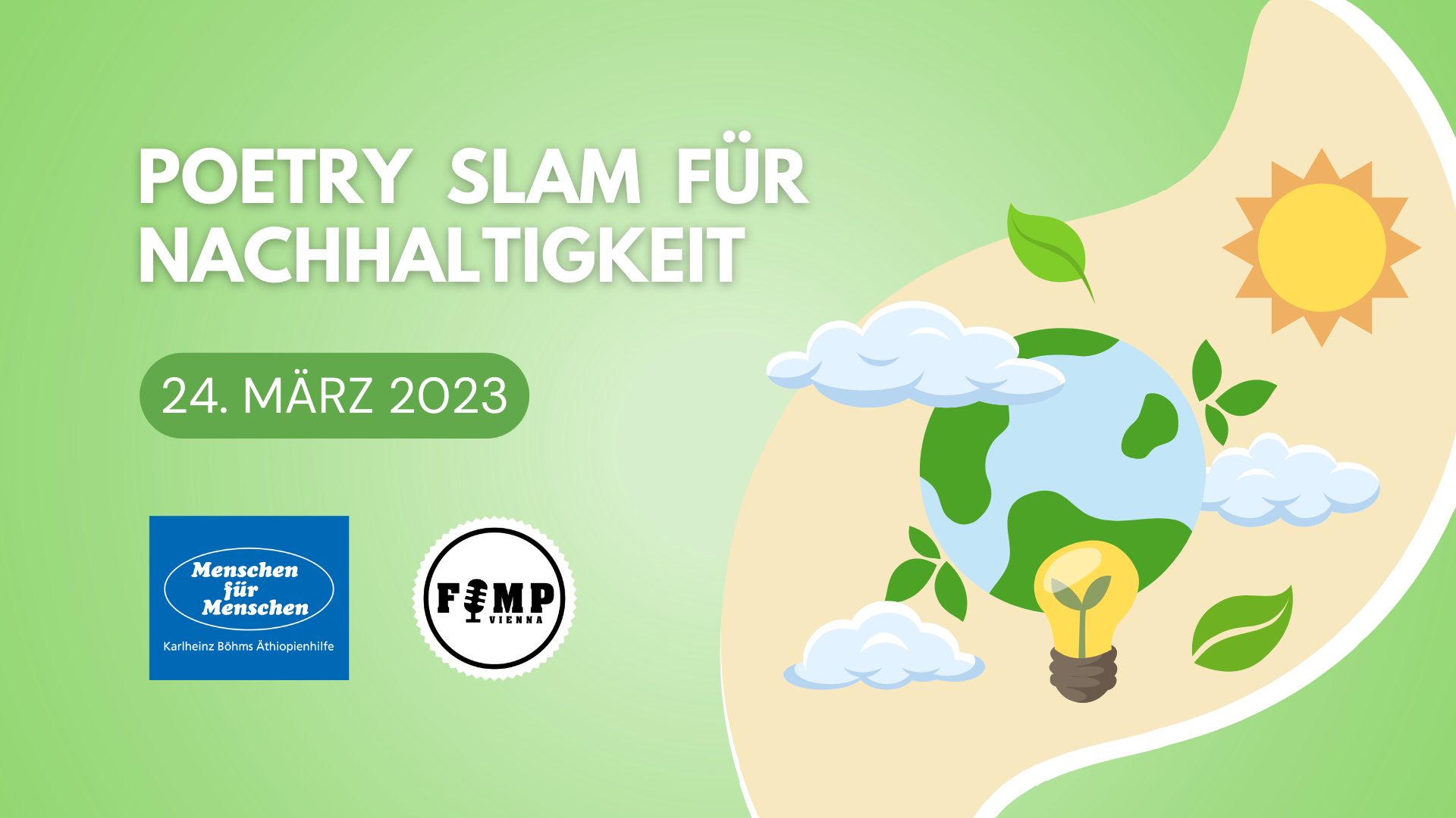 Poetry Slam für Nachhaltigkeit
