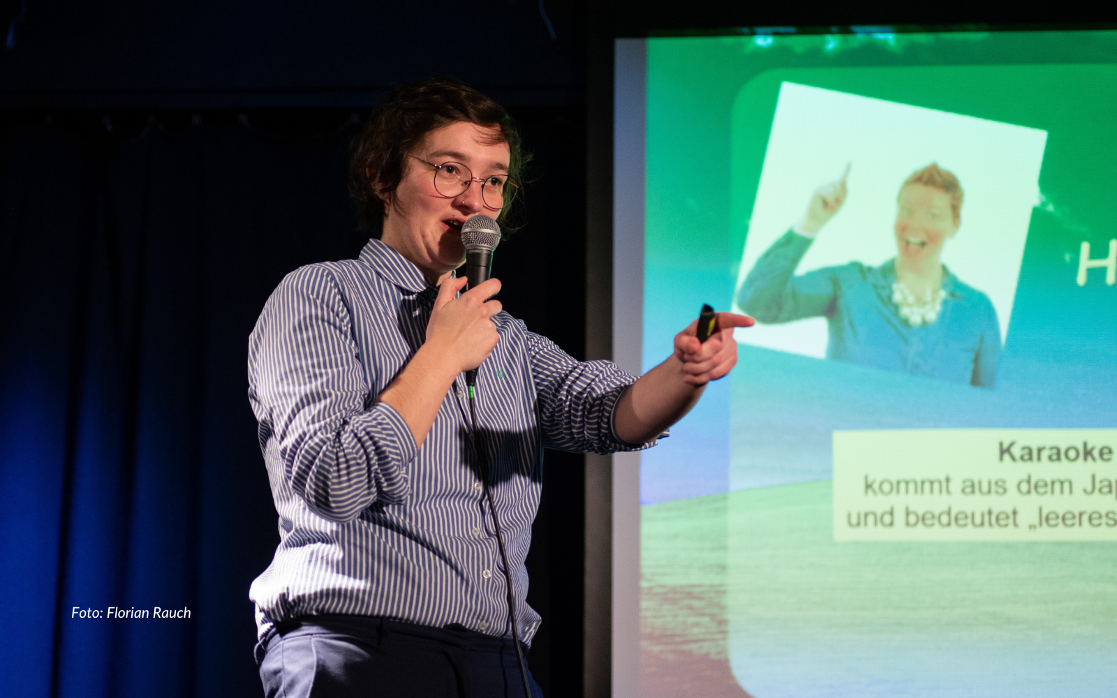 PowerPoint-Karaoke im Spektakel