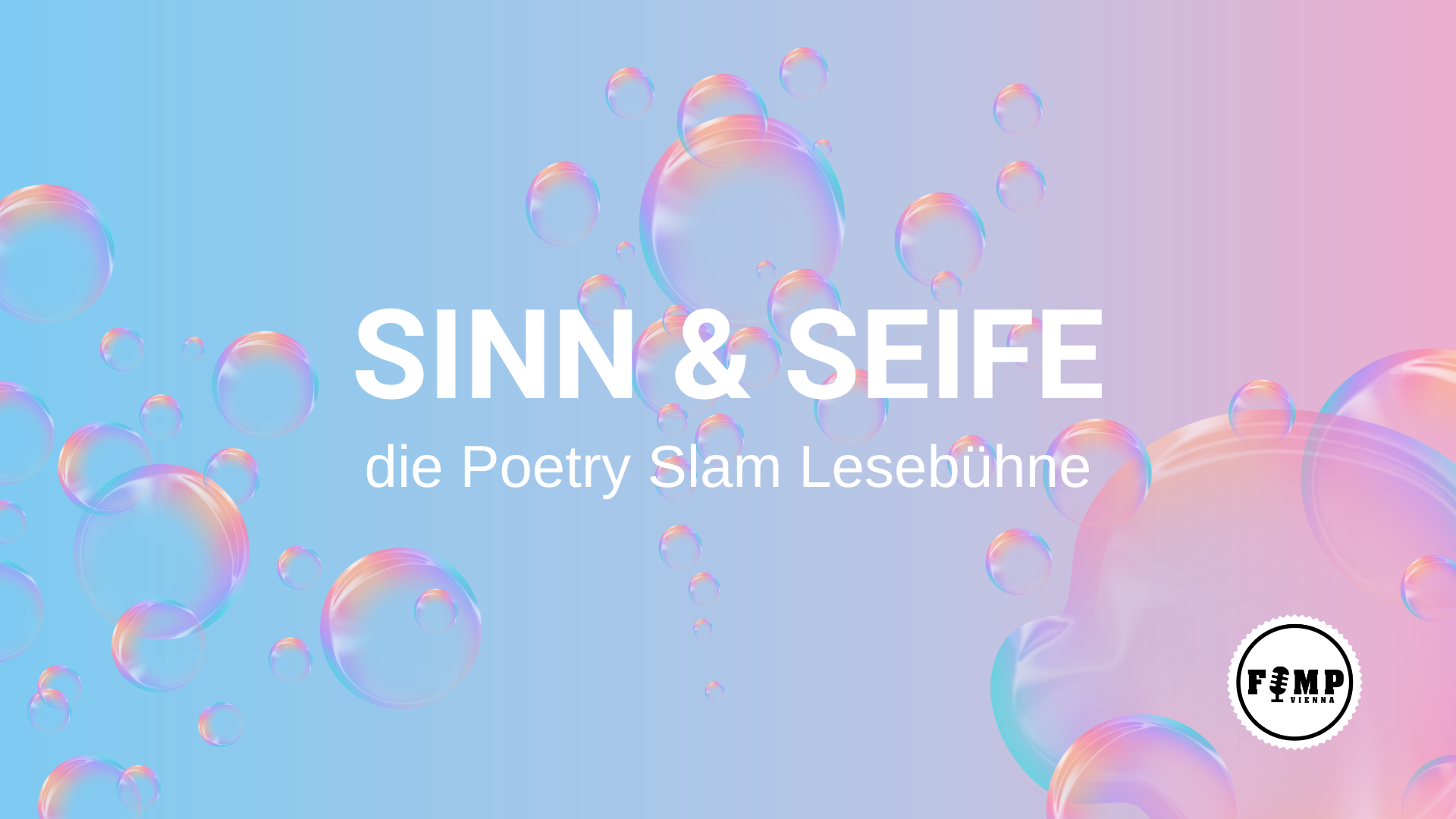 Sinn & Seife - Die Poetry Slam Lesebühne